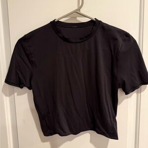 lululemon wundermost ultra-soft nulu crewneck cropped t shirt